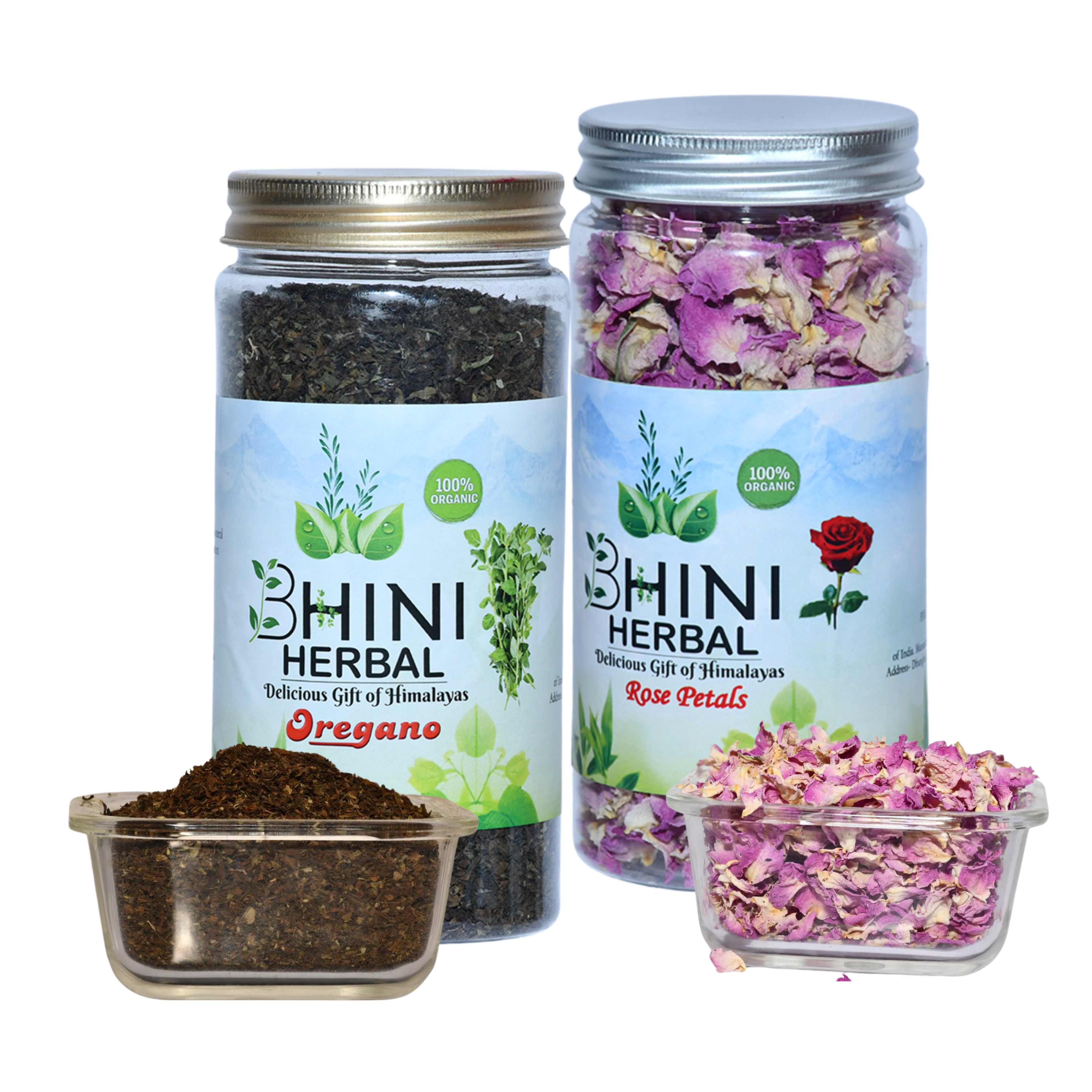 Oregano,Rosepetals