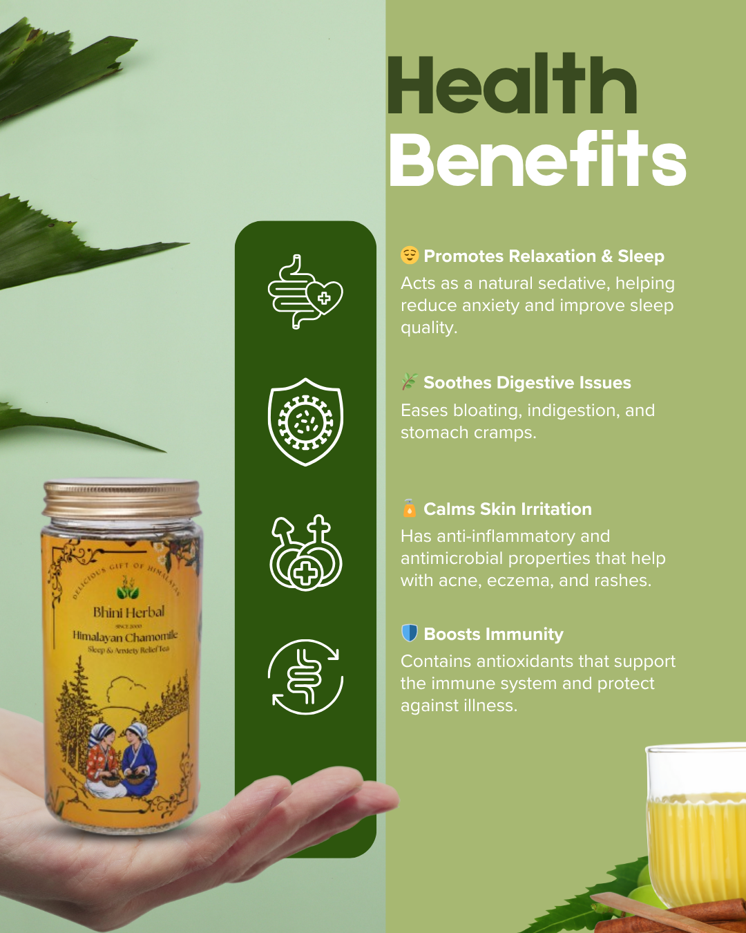 Himalayan Chamomile (Sleep & Anxiety Relief Tea) - Image 2